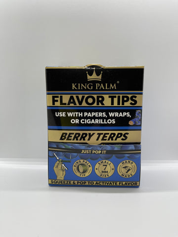 King Palm Flavour Tips 50 Pack Box